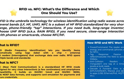 RFID vs. NFC: What’s the Difference and Which One Should You Use?