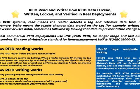 RFID Tags Explained: Types, Frequencies, Memory (EPC/TID), Use Cases ...