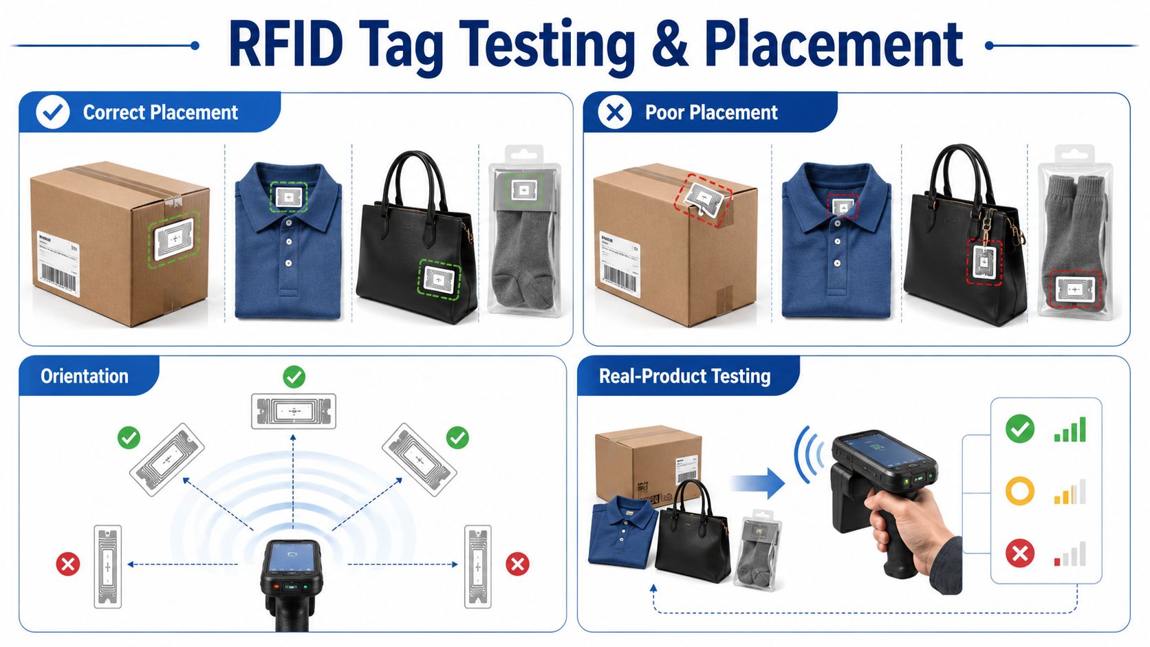RFID Tag Testing and Placement