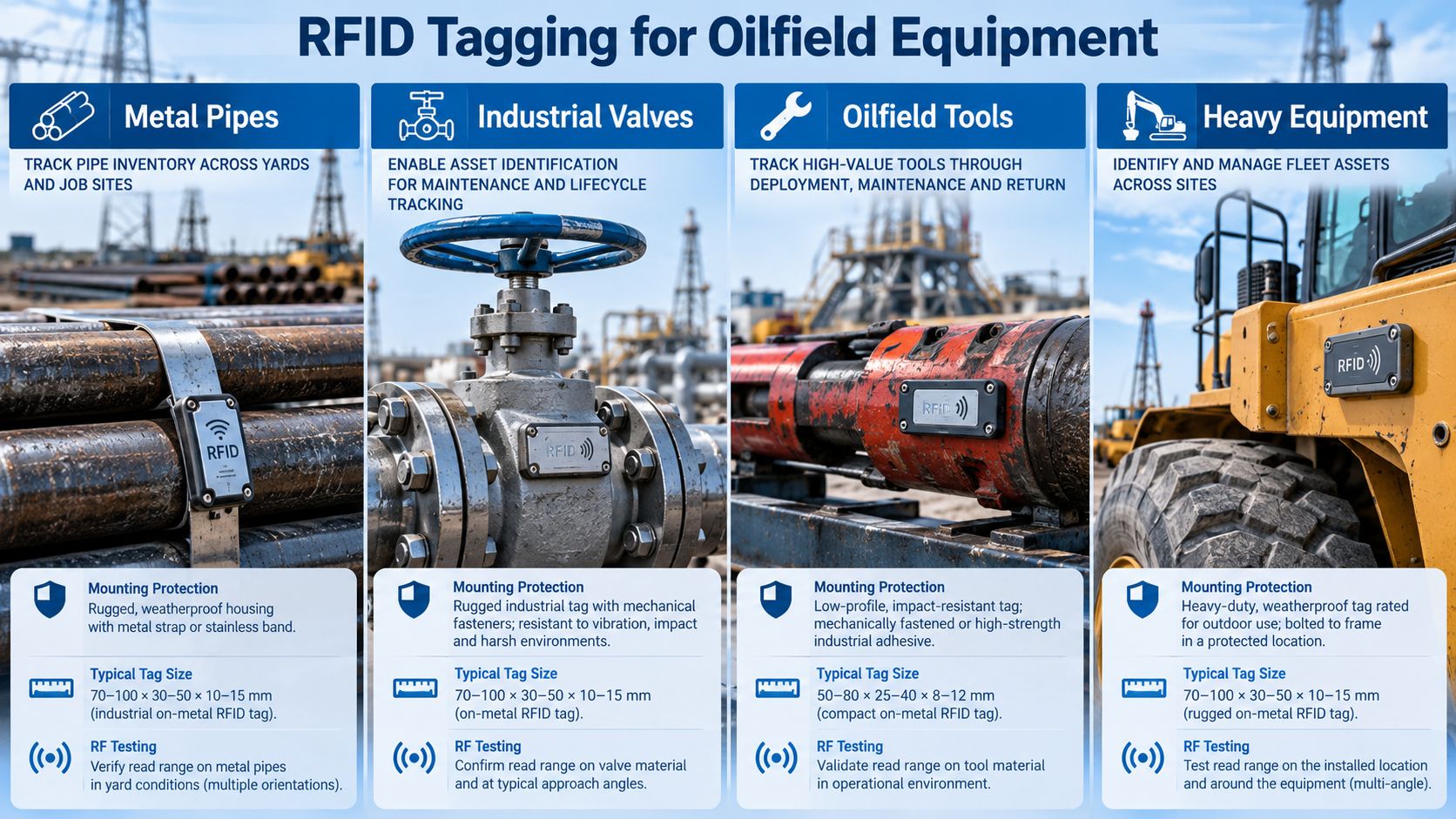 RFID Tagging for Oilfield Equipment