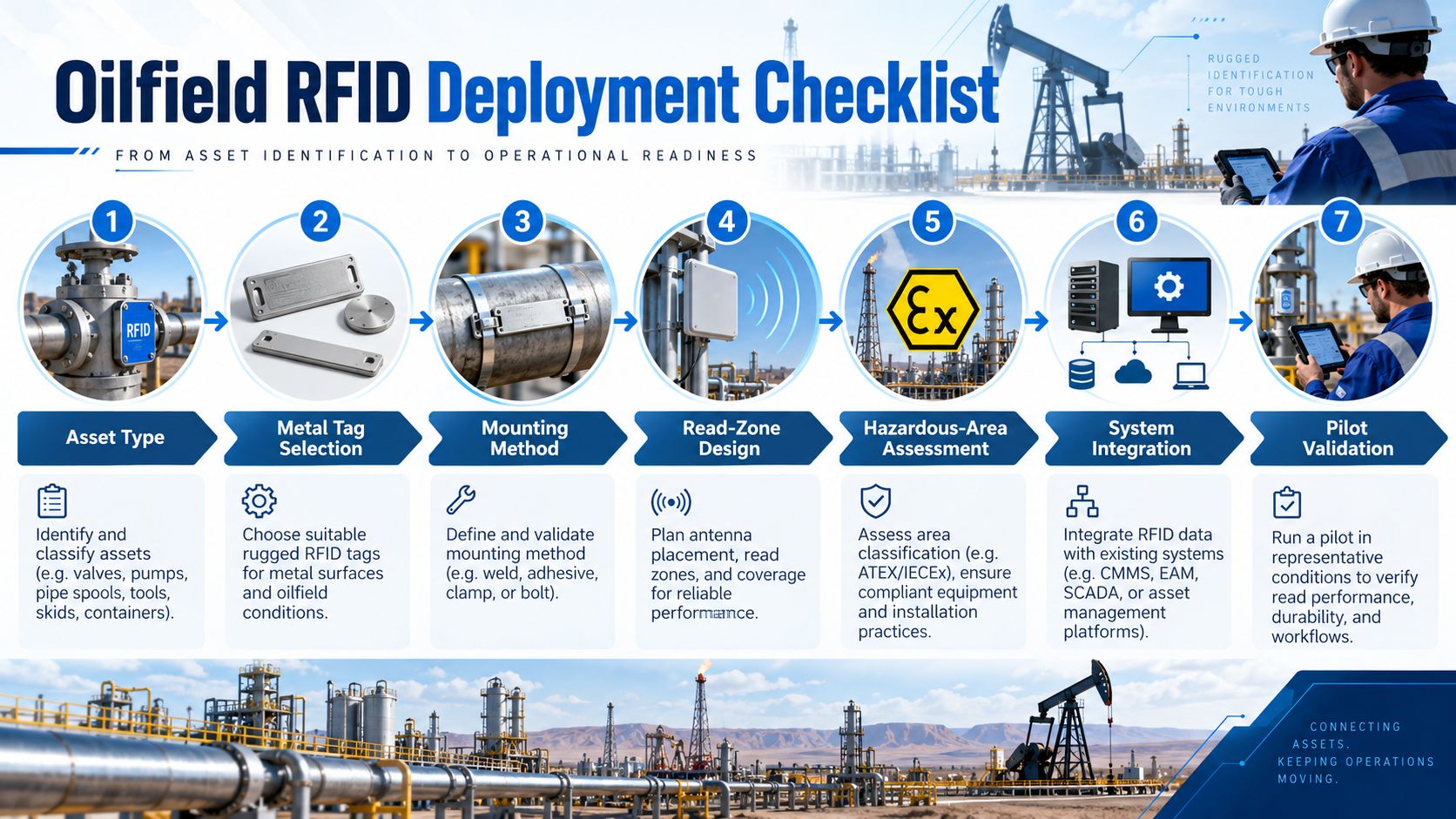 Oilfield RFID Deployment Checklist